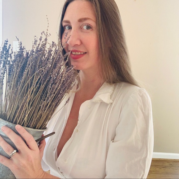 Edwardian Linen Dress with Crochet Lace trim - Picture 1 of 8